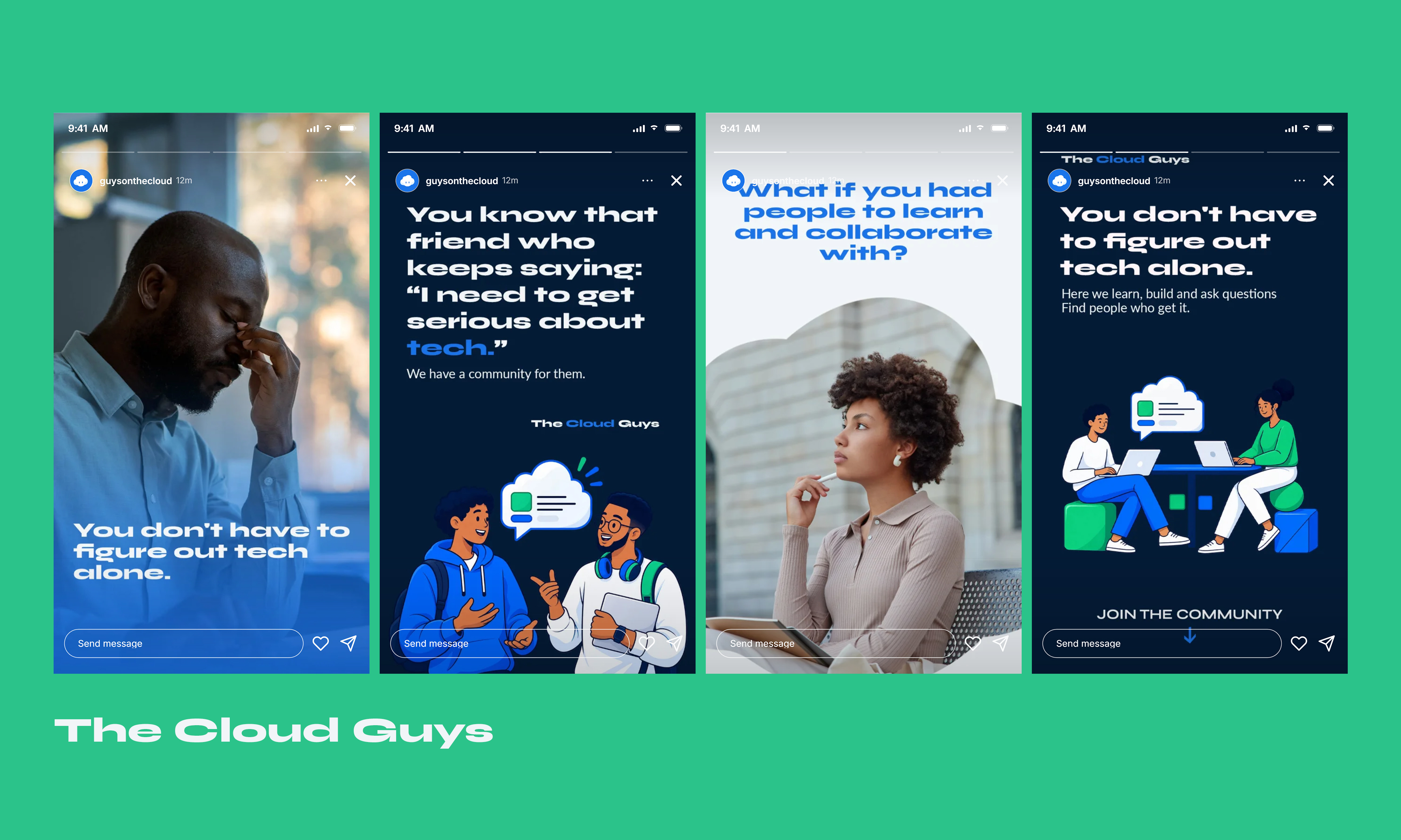 The Cloud Guys Instagram Stories